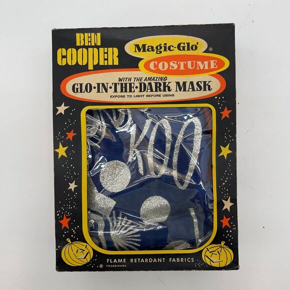 1960s Ben Cooper Koo Koo the Clown Costume Medium 8–10 Magic-Glo No Mask - Picture 6 of 11